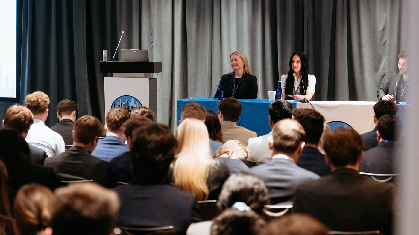 Panelists discuss launching your career with attendees at GAME Forum.